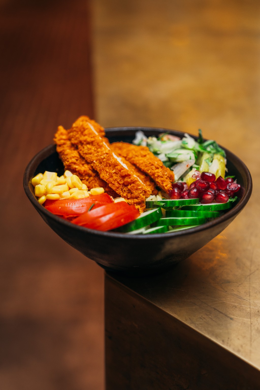 Crispy halloumi